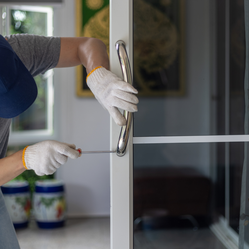 Aluminium Door Installation